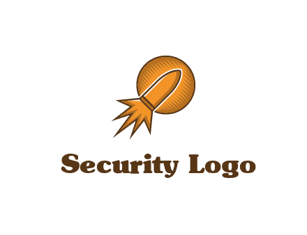 flying bullet logo