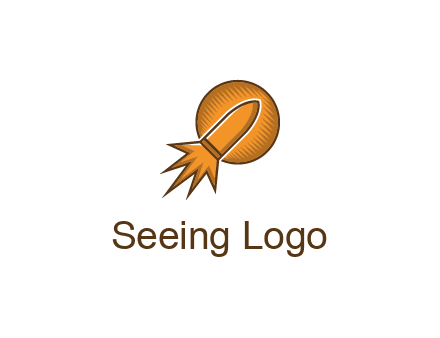 flying bullet logo