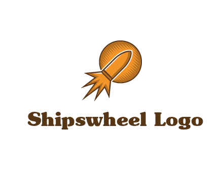 flying bullet logo