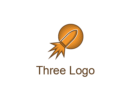 flying bullet logo