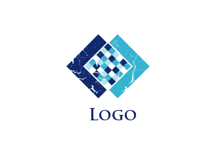 logo with two tiles interlinked