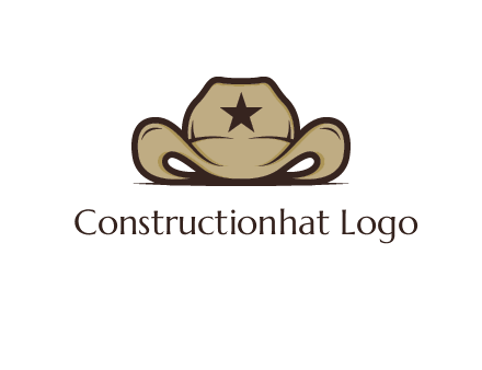 wild west logo showing a sheriff hat