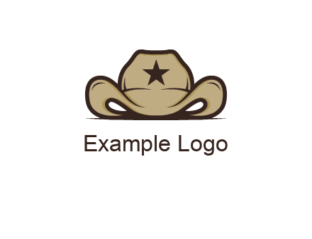 wild west logo showing a sheriff hat