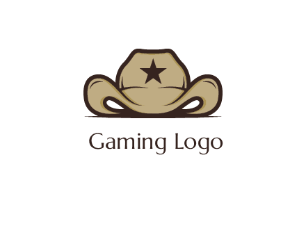 wild west logo showing a sheriff hat