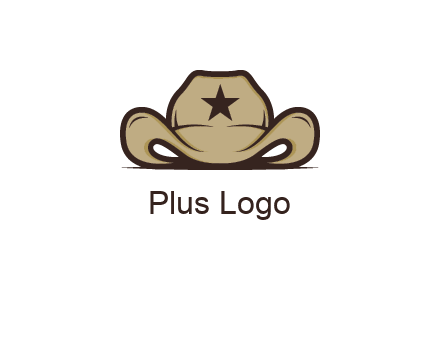 wild west logo showing a sheriff hat