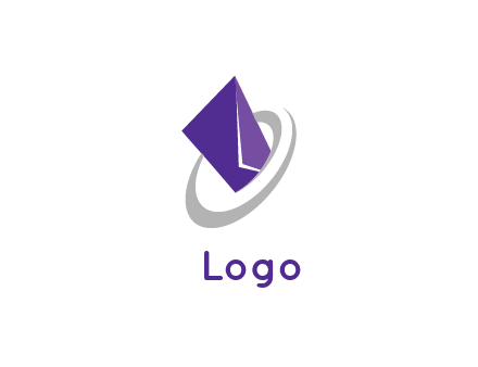 logo of an envelope disappearing inside a swirl