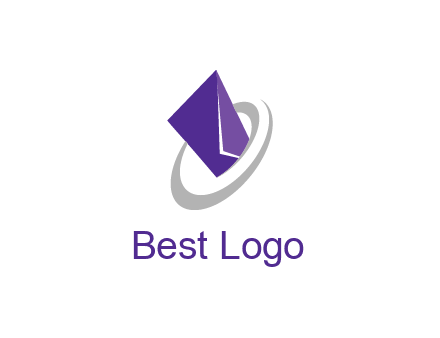 logo of an envelope disappearing inside a swirl