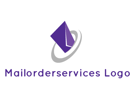logo of an envelope disappearing inside a swirl