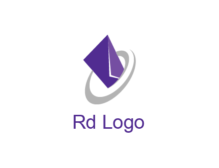 logo of an envelope disappearing inside a swirl