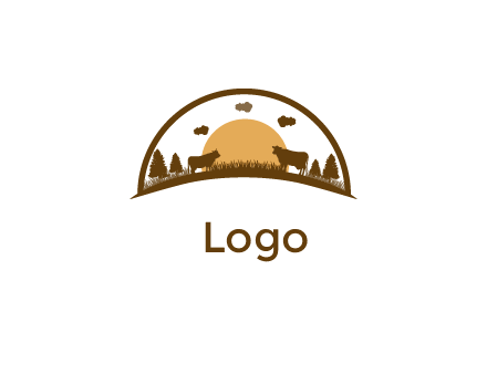 Free Farm Logo Designs Diy Farm Logo Maker Designmantic Com