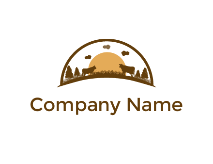 Agriculture Logos Farm Gardening Organic Seed Company Logo Maker