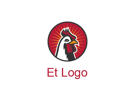 rooster bust logo