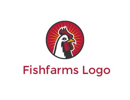 rooster bust logo