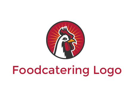 rooster bust logo