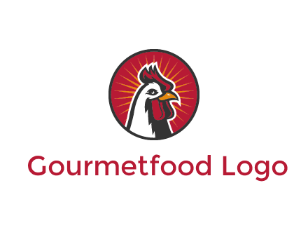 rooster bust logo