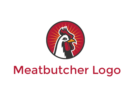 rooster bust logo