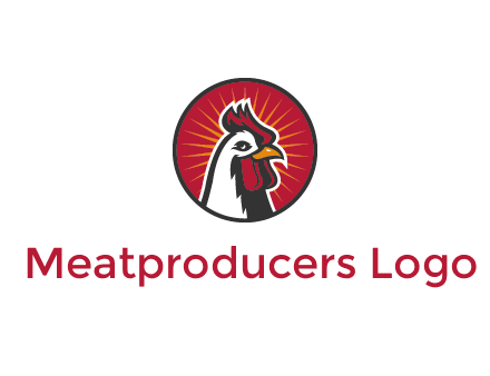 rooster bust logo