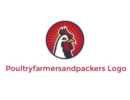 rooster bust logo