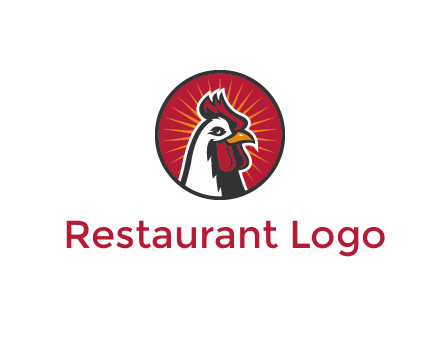 rooster bust logo