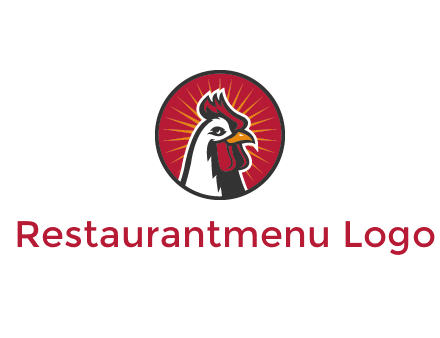 rooster bust logo