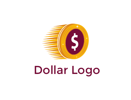 free dollar coin logo maker