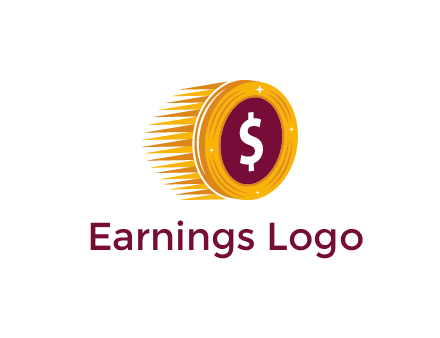 free dollar coin logo maker
