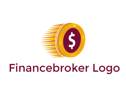 free dollar coin logo maker