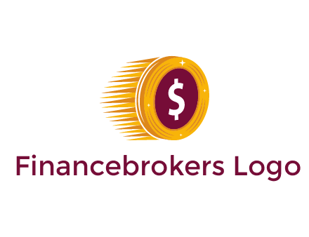 free dollar coin logo maker