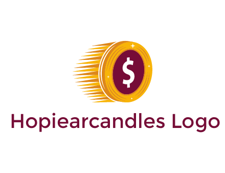 free dollar coin logo maker