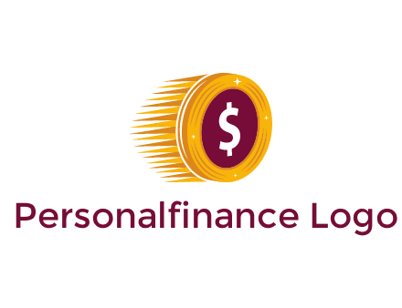 free dollar coin logo maker