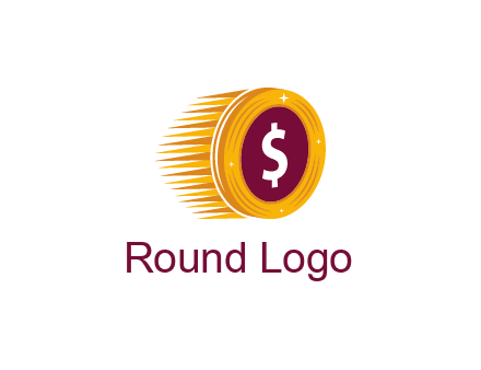 free dollar coin logo maker