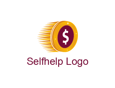 free dollar coin logo maker
