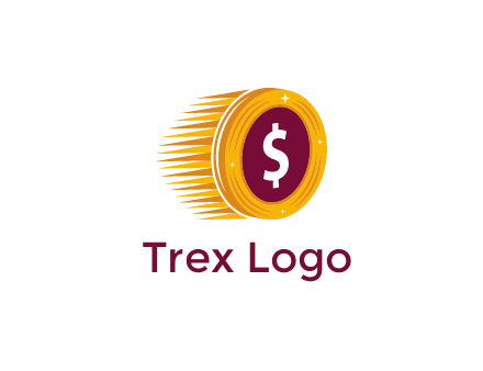 free dollar coin logo maker