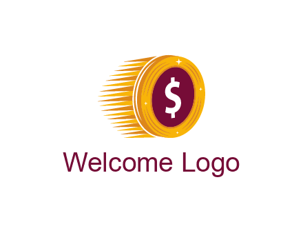 free dollar coin logo maker