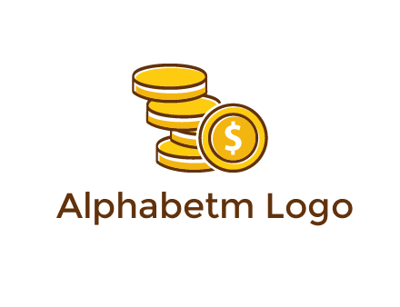 dollar coins icon