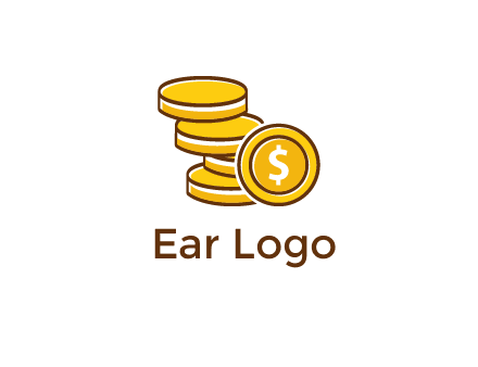 dollar coins icon