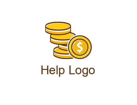 dollar coins icon