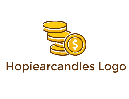 dollar coins icon