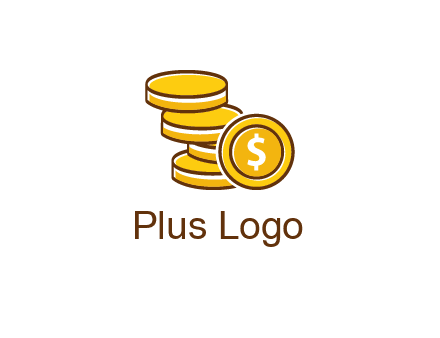 dollar coins icon
