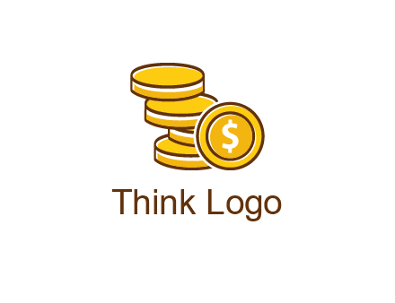 dollar coins icon