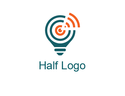 light bulb emitting broadcast or WiFi signals