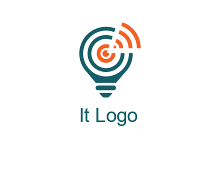 light bulb emitting broadcast or WiFi signals