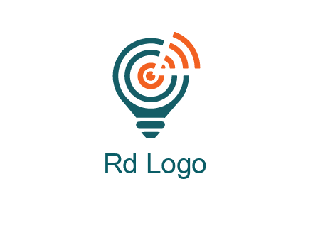 light bulb emitting broadcast or WiFi signals