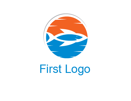 fish in the sea logo