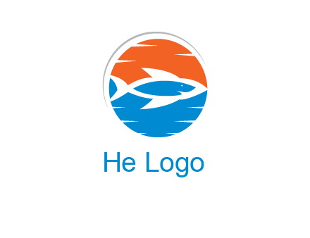 fish in the sea logo