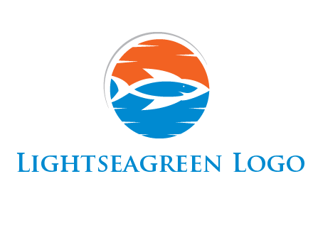 fish in the sea logo
