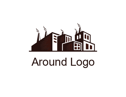 factory and manufacturing icon
