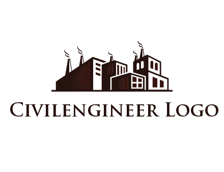 factory and manufacturing icon