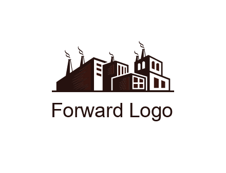 factory and manufacturing icon
