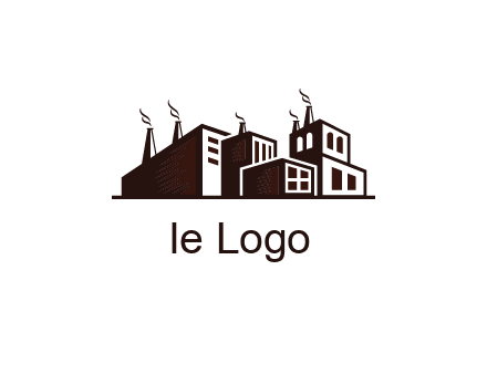 factory and manufacturing icon